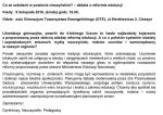 Co ze szkołami w powiecie cieszyńskim? Debata o reformie edukacji